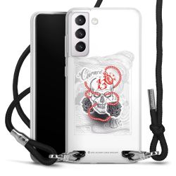 Carry Case Transparent Fabric black/silver