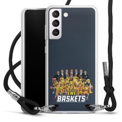 Carry Case Stoff schwarz/silber