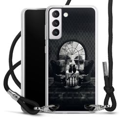 Carry Case Transparent Fabric black/silver