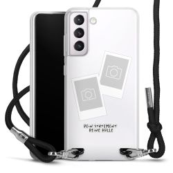 Carry Case Stoff schwarz/silber