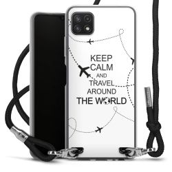 Carry Case Transparent Fabric black/silver