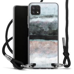 Carry Case Transparent Fabric black/silver