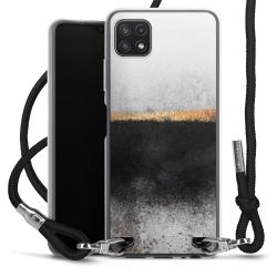 Carry Case Transparent Fabric black/silver