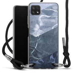 Carry Case Transparent Fabric black/silver