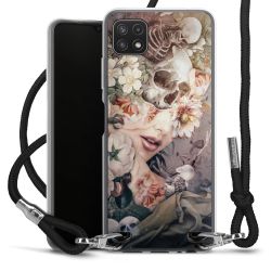 Carry Case Transparent Fabric black/silver