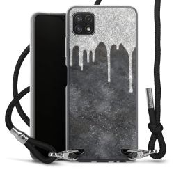 Carry Case Transparent Fabric black/silver