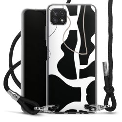 Carry Case Transparent Fabric black/silver