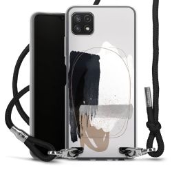 Carry Case Transparent Fabric black/silver