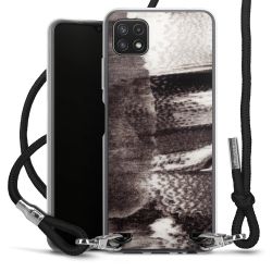 Carry Case Transparent Fabric black/silver