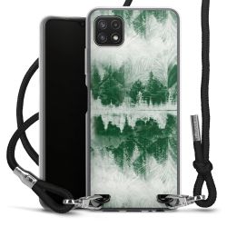 Carry Case Transparent Fabric black/silver