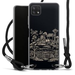 Carry Case Stoff schwarz/silber