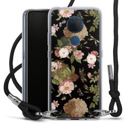 Carry Case Transparent Fabric black/silver