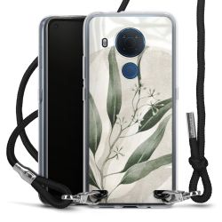 Carry Case Transparent Fabric black/silver