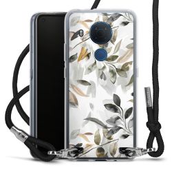 Carry Case Transparent Fabric black/silver