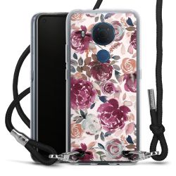 Carry Case Transparent Fabric black/silver