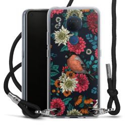 Carry Case Transparent Fabric black/silver