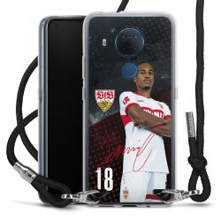 Carry Case Stoff schwarz/silber