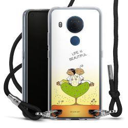 Carry Case Stoff schwarz/silber