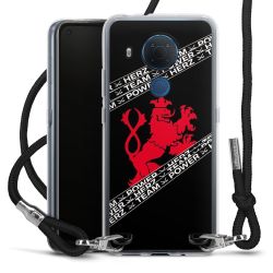 Carry Case Stoff schwarz/silber