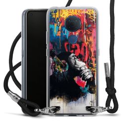 Carry Case Fabric black/silver