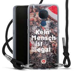 Carry Case Stoff schwarz/silber