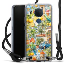 Carry Case Stoff schwarz/silber