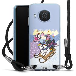 Carry Case Stoff schwarz/silber