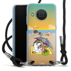 Carry Case Stoff schwarz/silber