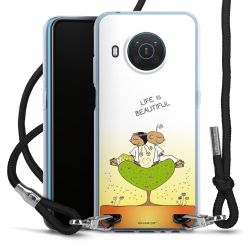 Carry Case Stoff schwarz/silber