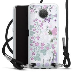 Carry Case Transparent Fabric black/silver