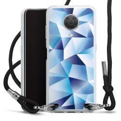 Carry Case Transparent Fabric black/silver