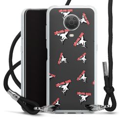 Carry Case Stoff schwarz/silber