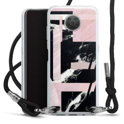 Carry Case Transparent Fabric black/silver