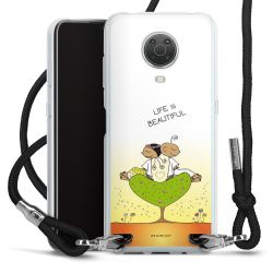 Carry Case Stoff schwarz/silber