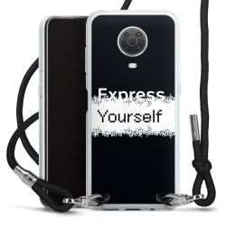 Carry Case Fabric black/silver