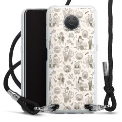Carry Case Fabric black/silver