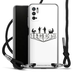 Carry Case Transparent Fabric black/silver