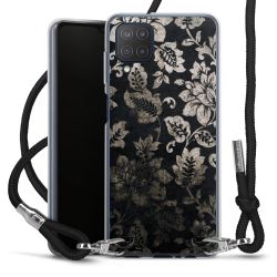 Carry Case Transparent Fabric black/silver