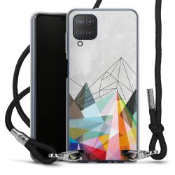 Carry Case Transparent Fabric black/silver