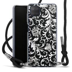 Carry Case Transparent Fabric black/silver