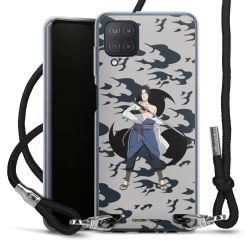 Carry Case Transparent Fabric black/silver