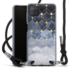 Carry Case Transparent Fabric black/silver