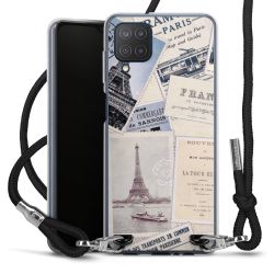 Carry Case Transparent Fabric black/silver