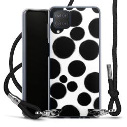 Carry Case Transparent Fabric black/silver