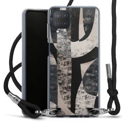 Carry Case Transparent Fabric black/silver