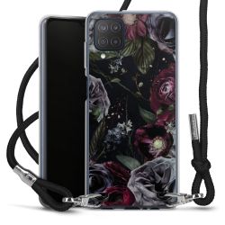 Carry Case Transparent Fabric black/silver