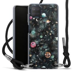 Carry Case Transparent Fabric black/silver