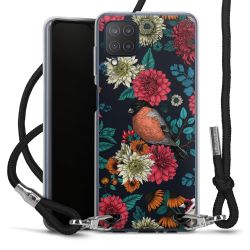 Carry Case Transparent Fabric black/silver