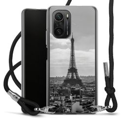 Carry Case Transparent Fabric black/silver