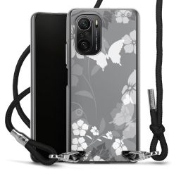 Carry Case Transparent Fabric black/silver